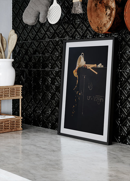 A study with free fall Plakat - Posterbox