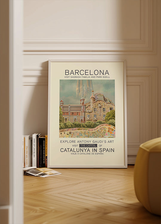 Barcelona print Plakat - Posterbox
