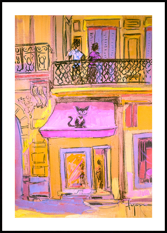 Balcony Stroll - Posterbox