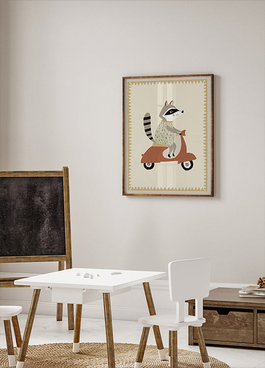 Drivingraccoon (NEW) - Posterbox