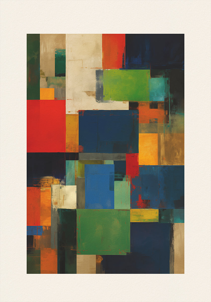 Painted Blocks (NEW) - Posterbox