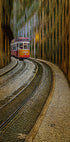 Railway with tram Plakat - Posterbox