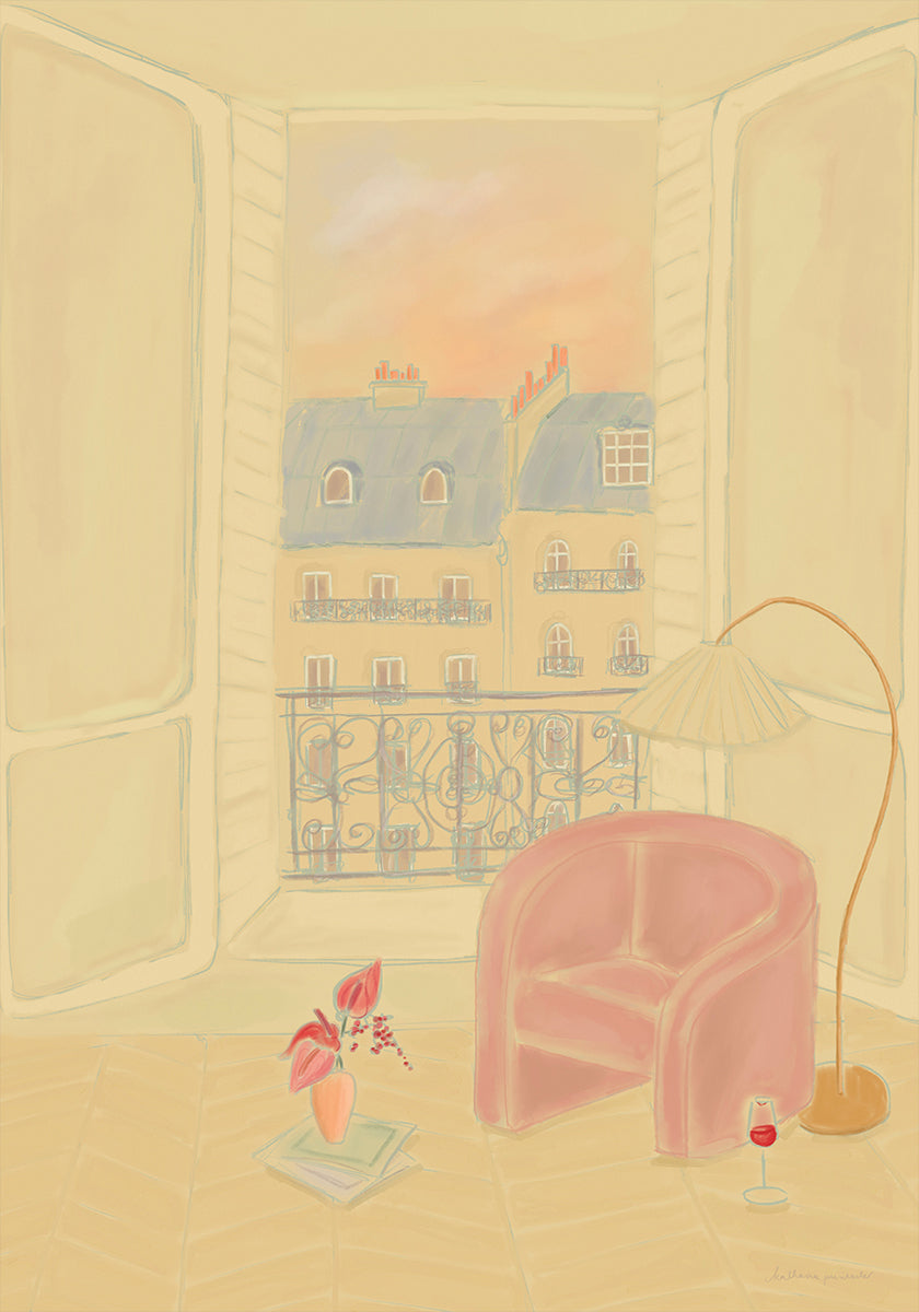 Cozy Paris Apartment - Posterbox