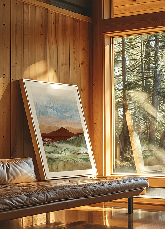 Plateau Mirage Portrait Plakat - Posterbox