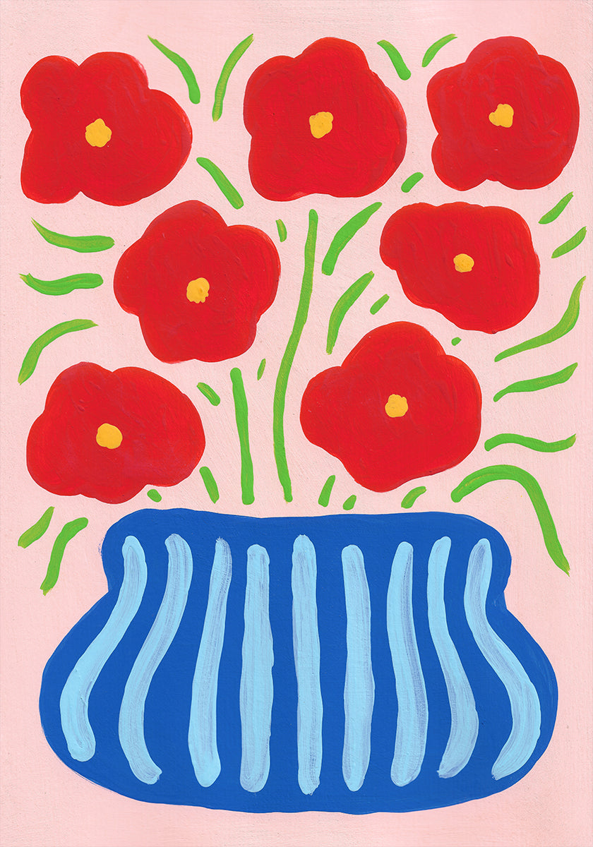 Red Flowers (NEW) - Posterbox