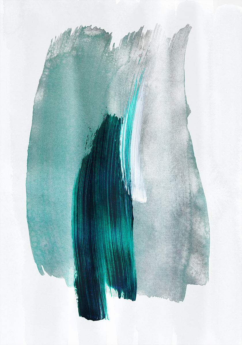 Abstract Brush Strokes 19 - Posterbox