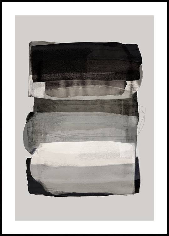 Abstract Brush Strokes 79  Plakat - Posterbox