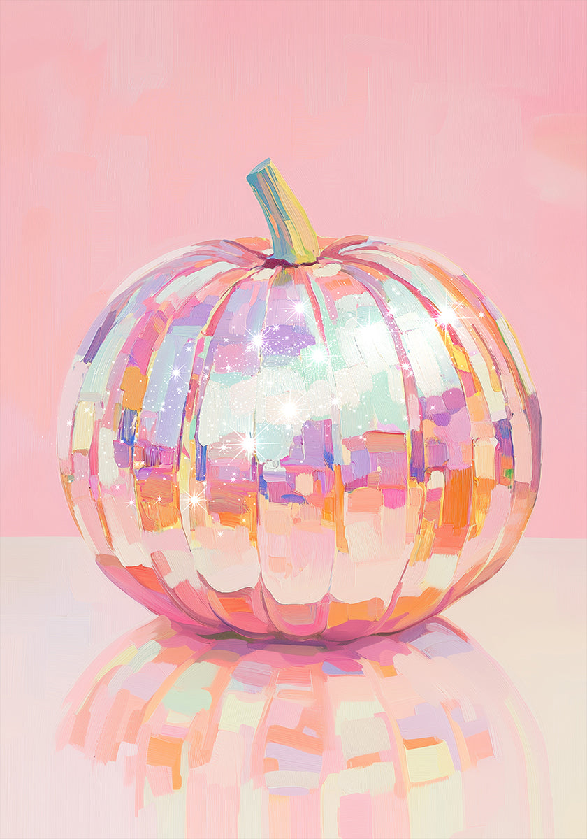 Iridescent Pumpkin Plakat - Posterbox