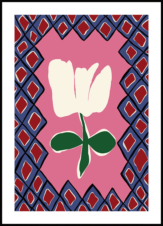 Petal plaid playtime I (NEW) - Posterbox