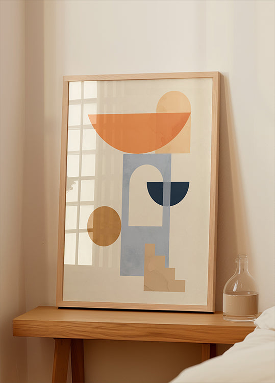 Geometriai kompozíció 7 Poszter