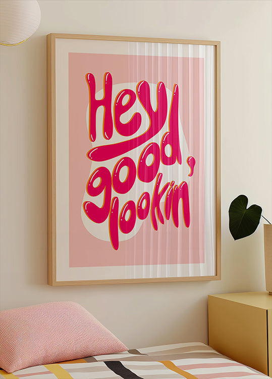 Hea välimusega plakat