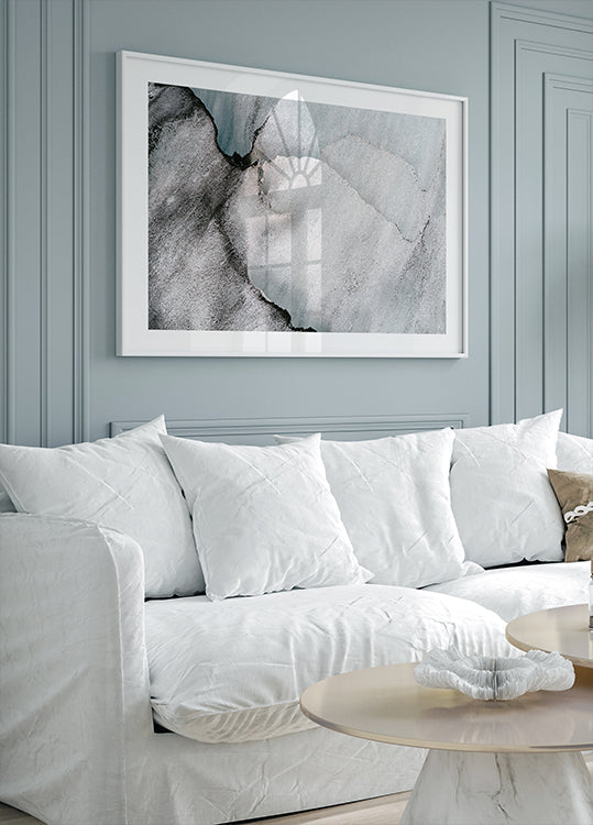 Abstraktas ainavas formas #4 Plakāts