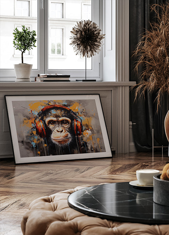 Plagát DJ Monkey