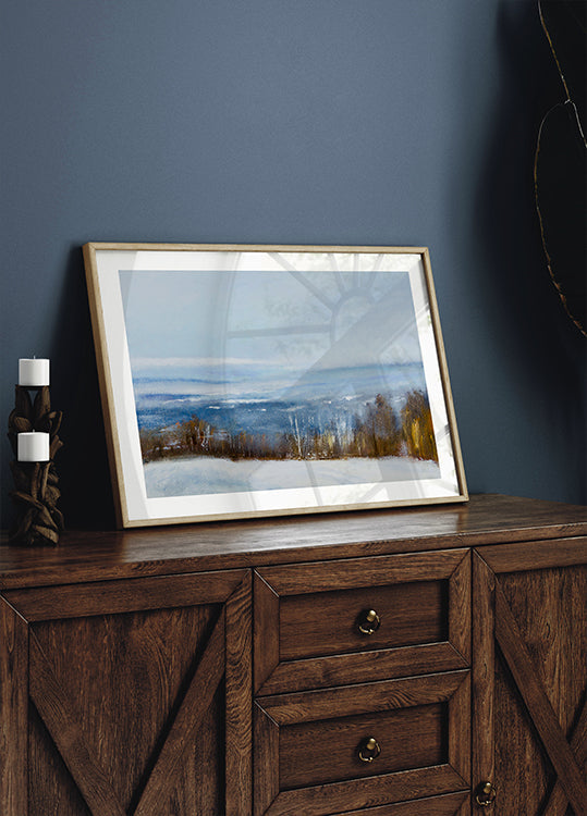 Téli kilátás poszter