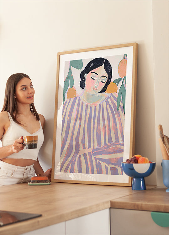 Tranquil Stripes Plakat