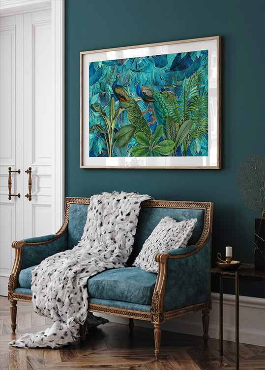 Jungle Birds Garden No1 Plakat