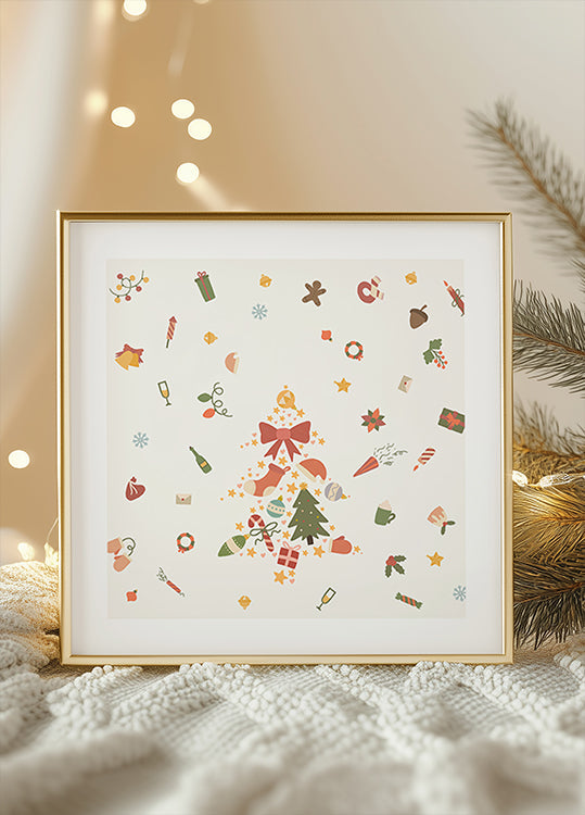 Noel decorations Plakater