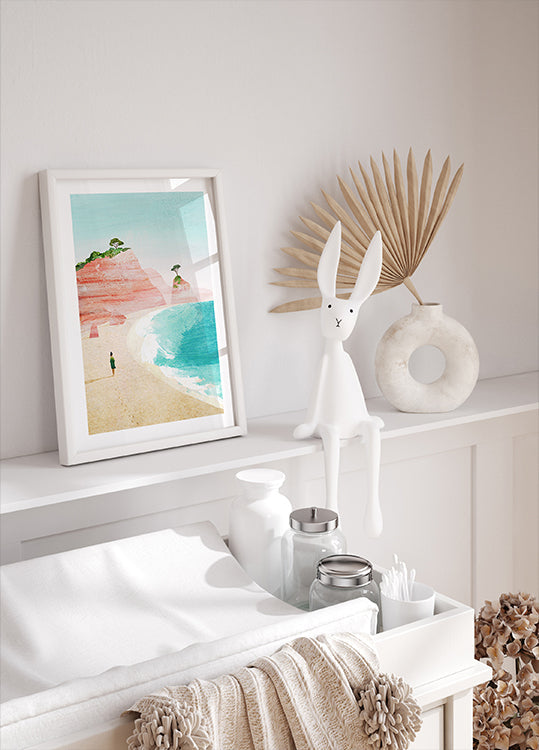 Plage Meedchen IV Poster