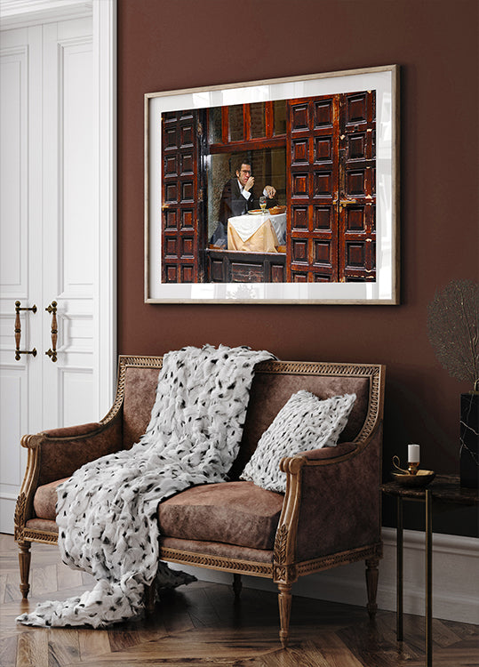 Üksildase mehe õhtusöök Madridi Ladina kvartalis