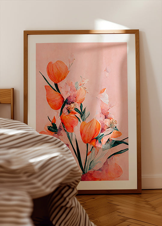 Kroonlehed ja elegantsi plakat