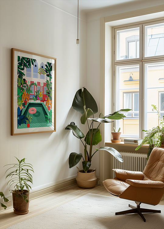 Mėgaukitės baseinu