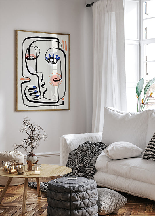 Naine küünelakiga plakat