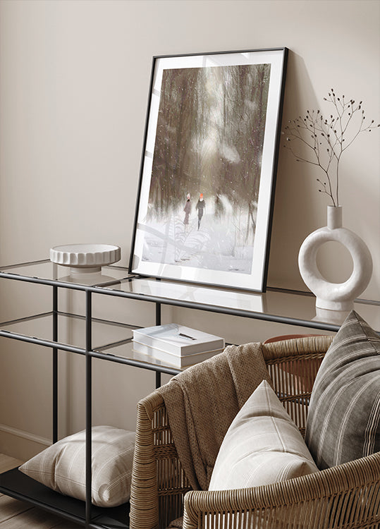 Užite si zimný plagát