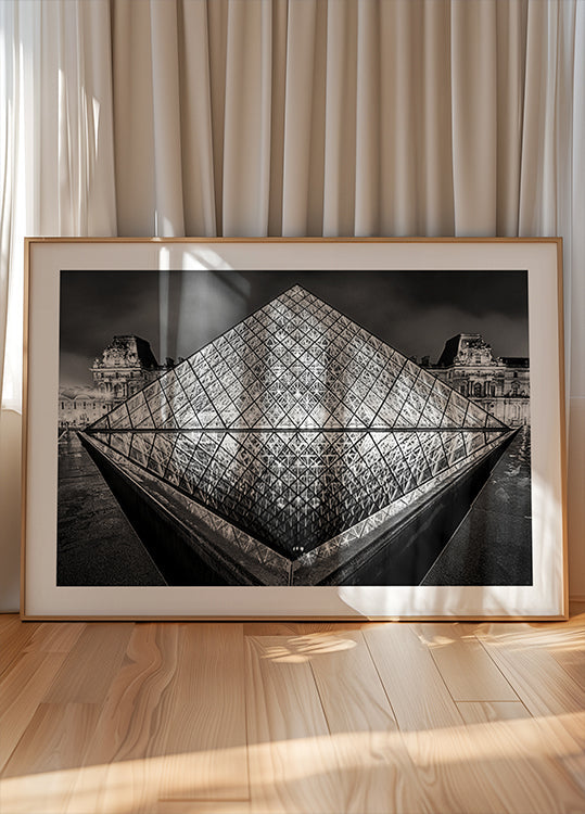 Louvre Paris Poster