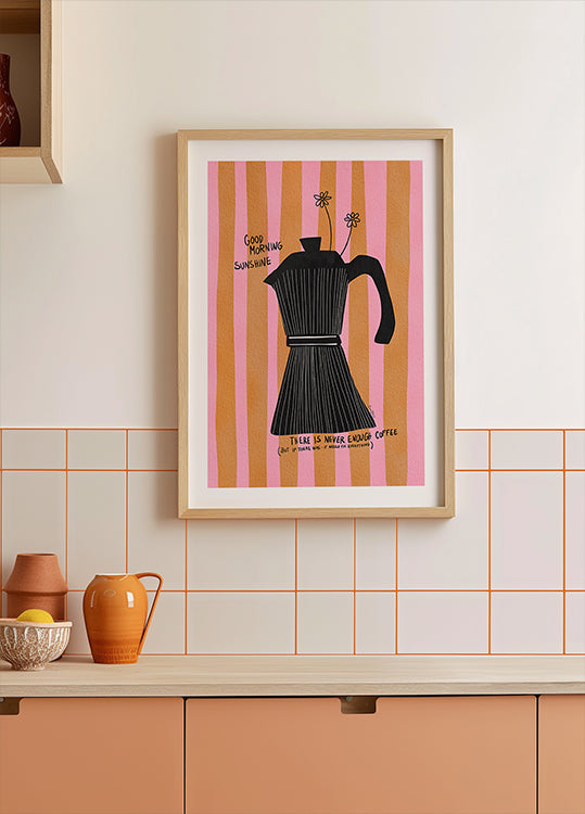 Mocca Coffee Sunshine plakatas