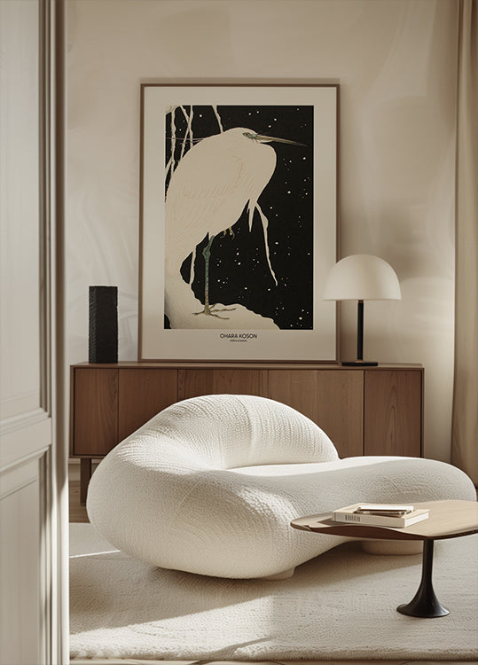 Plakāts Gārnis sniegā