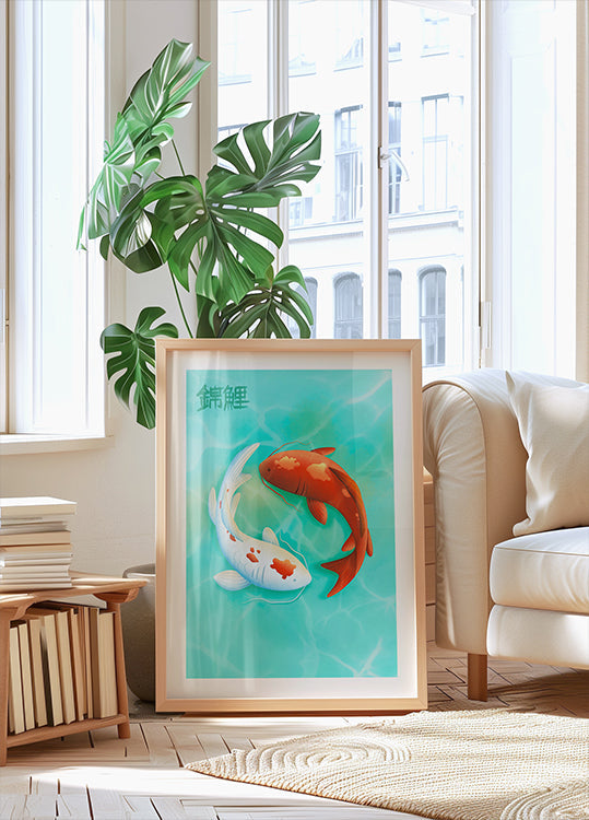 Koi Love Poster