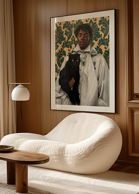 Gentleman with Cat (NEW)