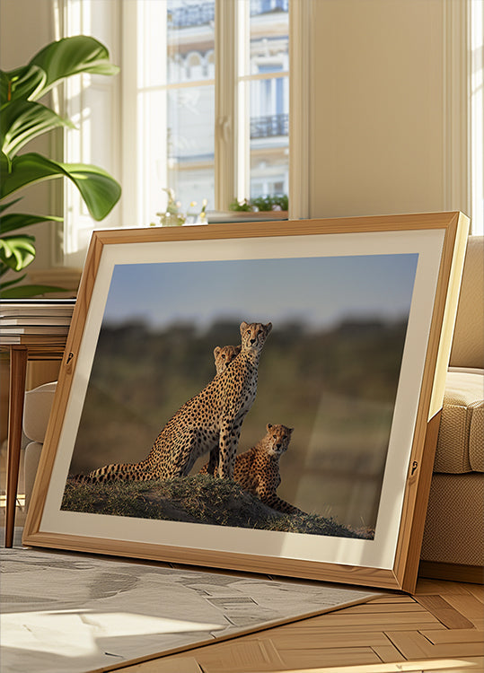 Gepard Famill Affiche