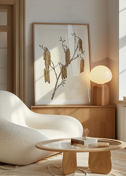 Sarapuu lepp (alnus Regosa) Põhja-Ameerika looduslikest lilledest (1925), autor Mary Vaux Walcott. Plakat