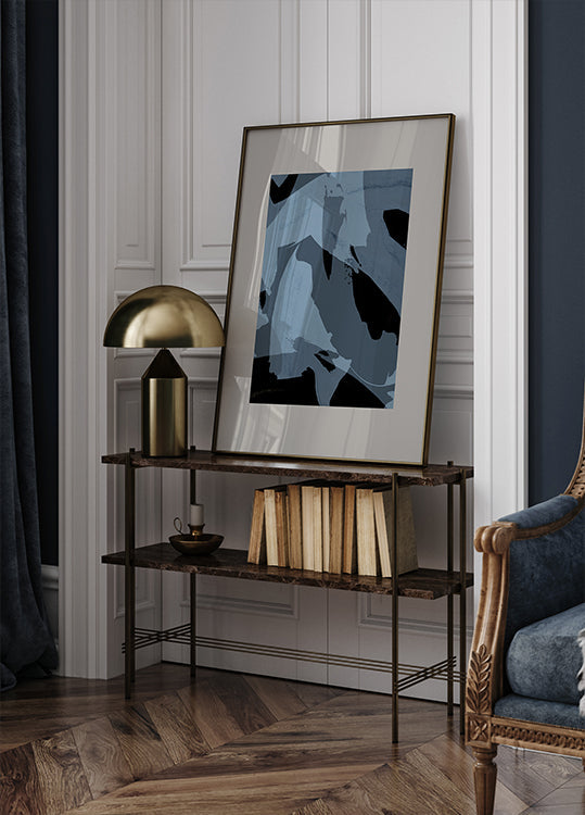 Abstrakt Pinsel Strokes 60Y