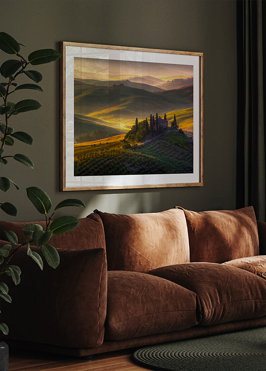 Iš žalios ir auksinės spalvos