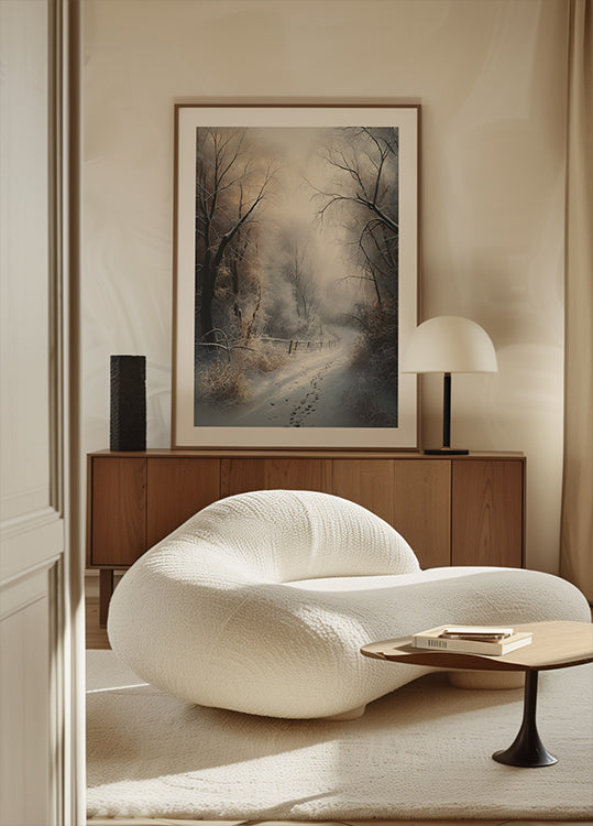 Afiș frumos de iarnă nr. 2