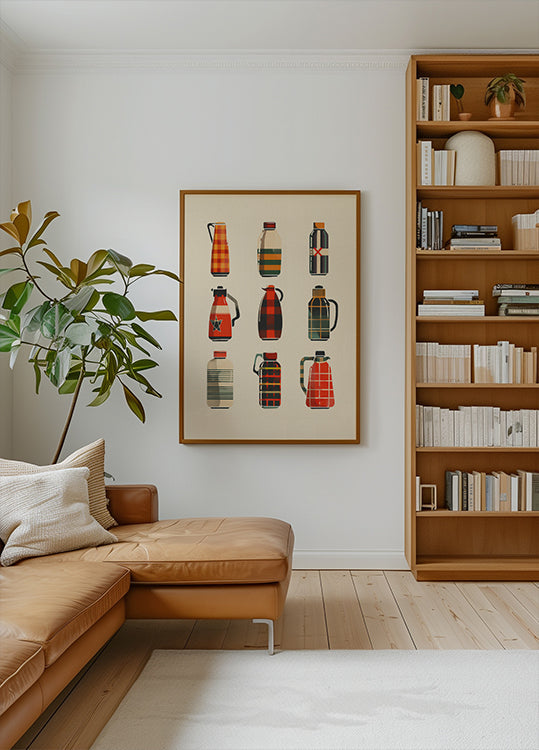 Retro Thermos Print