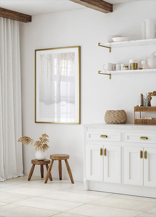 Winter Reflection Poster