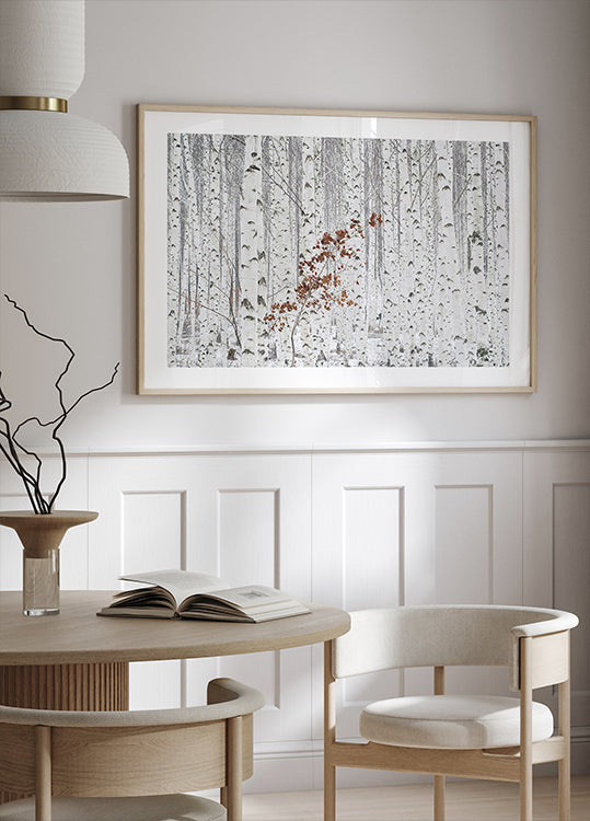 Vun White Poster