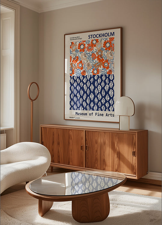 Kaunite Kunstide Muuseumi Stockholmi plakat