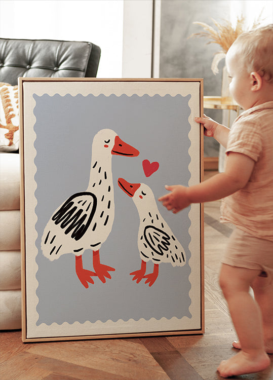 Mamm Enten an Enten Affiche