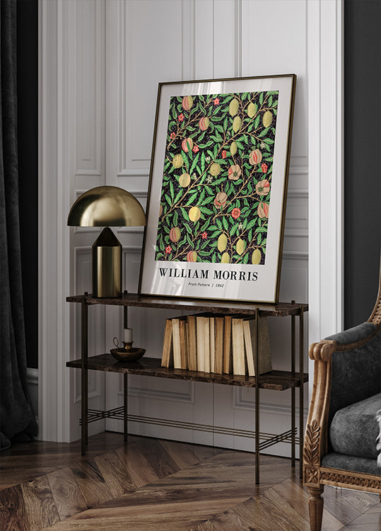 William Morris, Model cu fructe 1862 Poster artistic