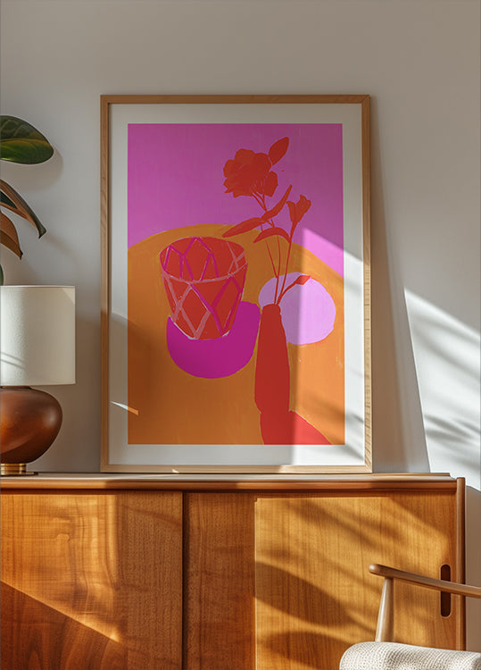 Vibrant Still Life Poster