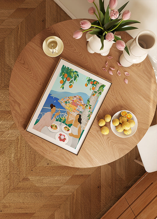 Poster Fete în Positano