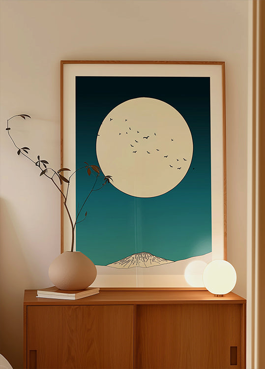 Poster Ascent Moonlit