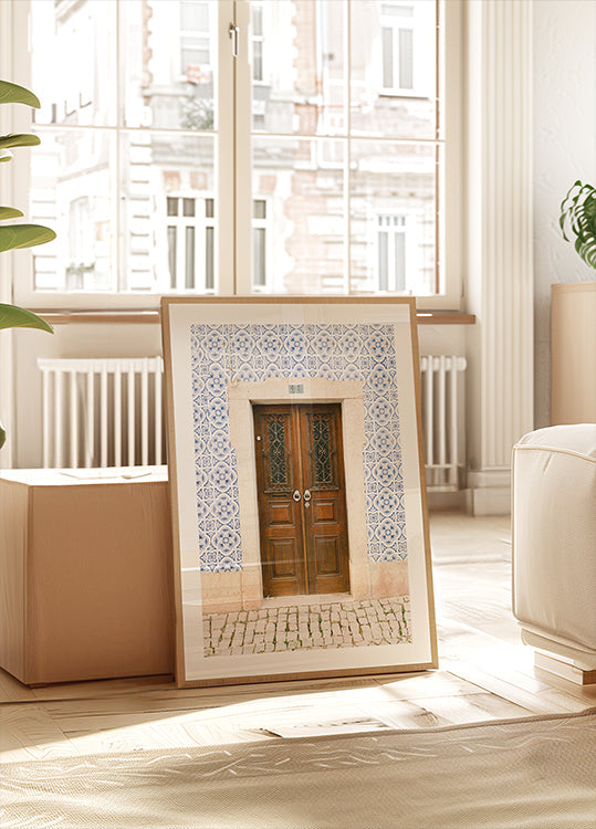 Ericeira durvju plakāts