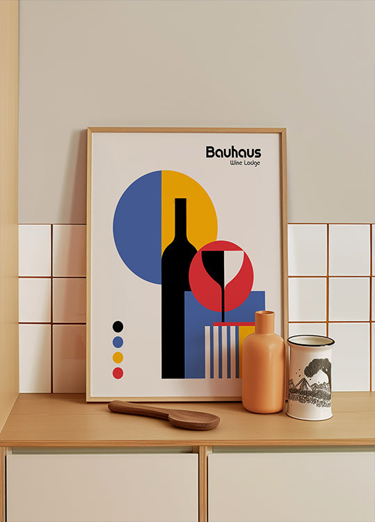 „Bauhaus Wine Lodge“ plakatas