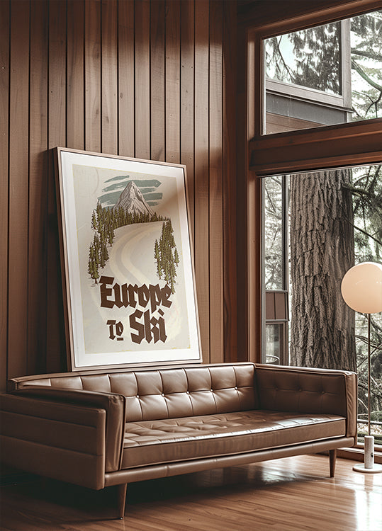 Veco ceļojumu pastkarte Eiropā, lai slēpotu (JAUNA)