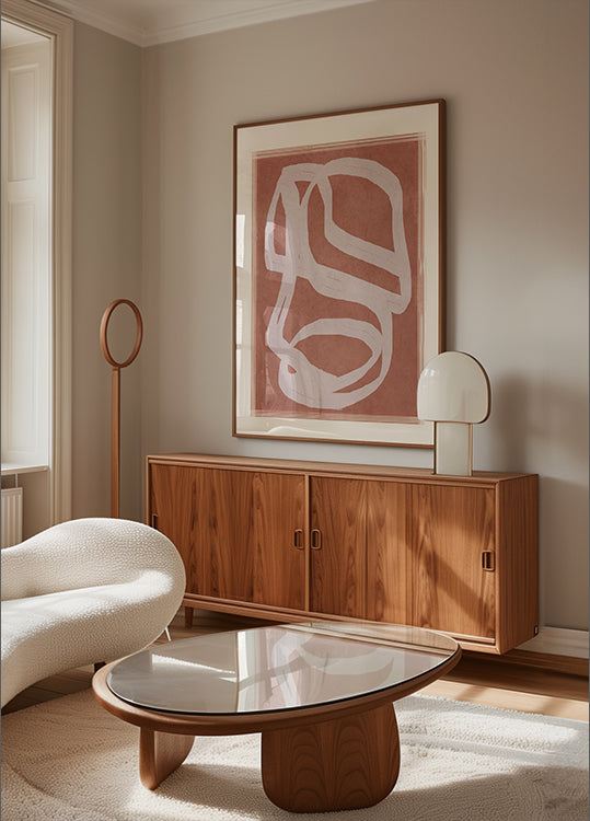 Abstract Flow III Plakat - Posterbox